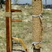 Palo e uomo di legno